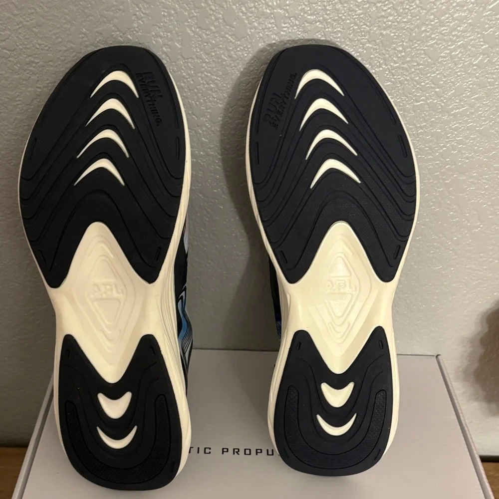 APL Men's Streamline Midnight and Ice Blue tie dye Sneakers - Picture 5 of 5